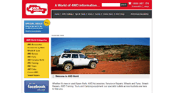 Desktop Screenshot of 4wdworld.com.au